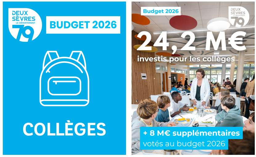 budget 2026 - collèges