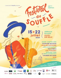 Affiche Festival du souffle 2024