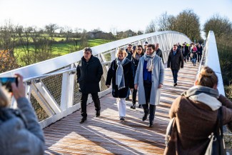 Inauguration Passerelle de Bressuire